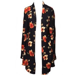 Handmade Floral Knit Cardigan